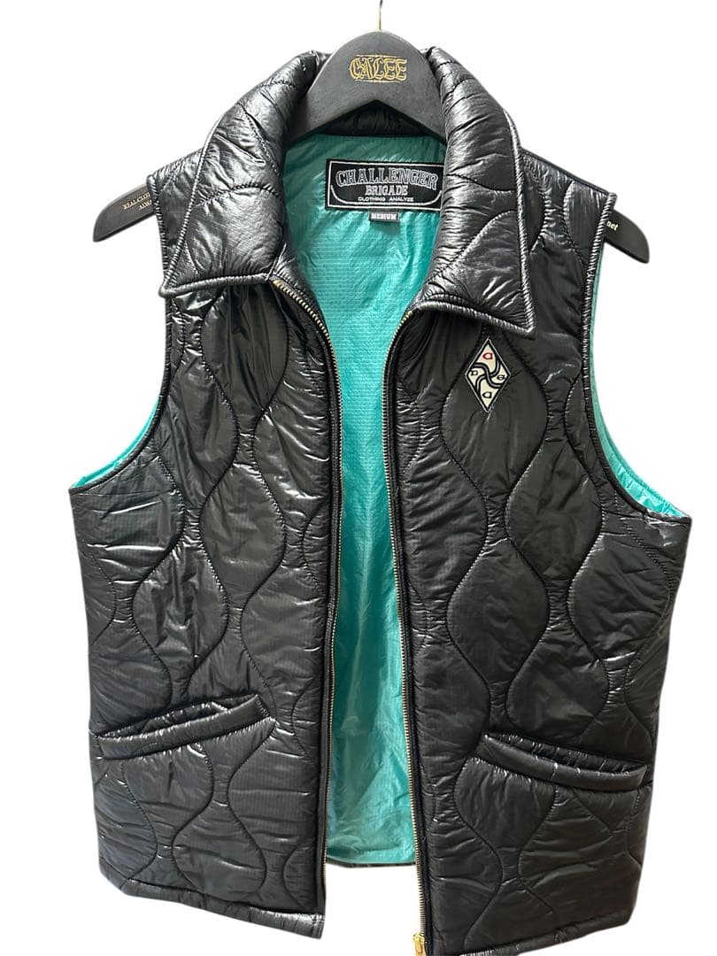 CHALLENGER キルティングダウンベスト 長瀬智也