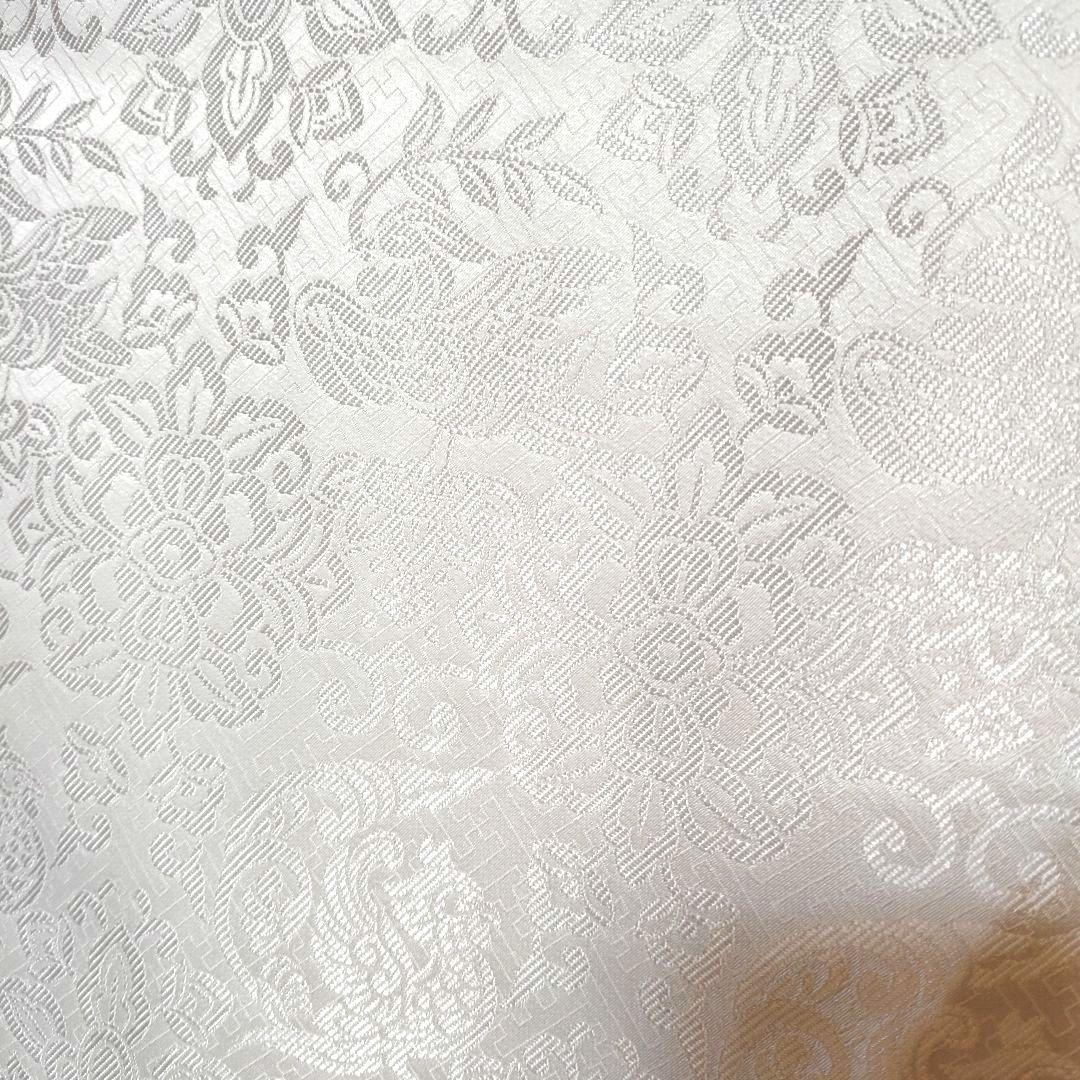 三つ紋白無垢 華紋柄打ち掛けL