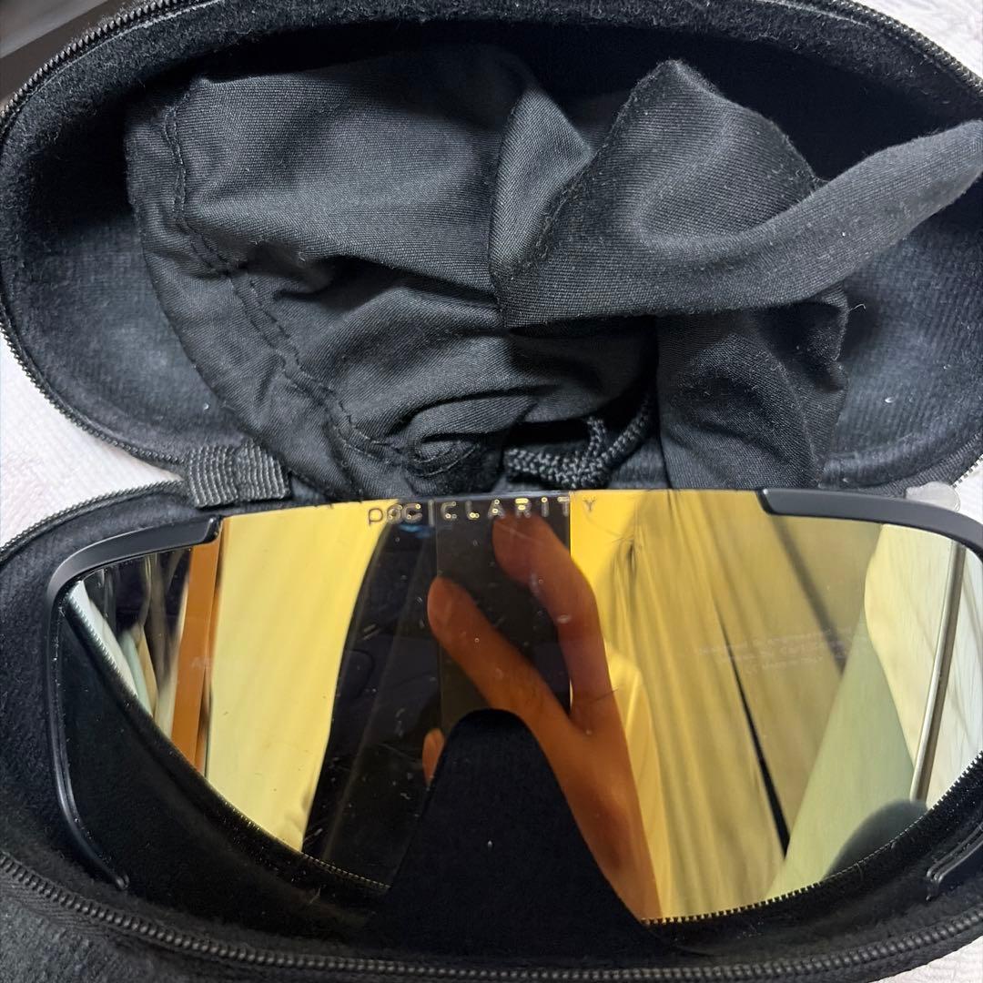 POC Aspire Mid Sunglasseスポーツサングラス ケース付き