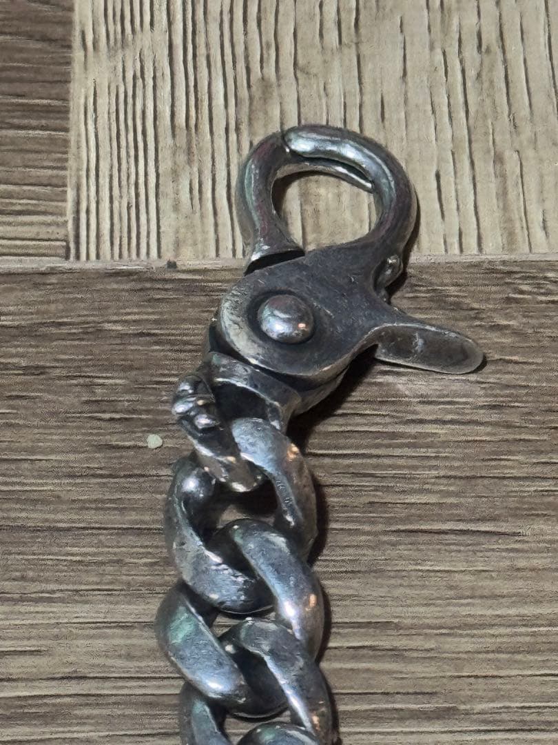 A&G ウォレットチェーン 1クリップ ショート シルバー925 エーアンドジー