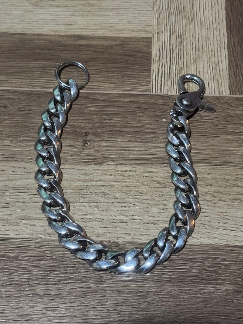 A&G ウォレットチェーン 1クリップ ショート シルバー925 エーアンドジー