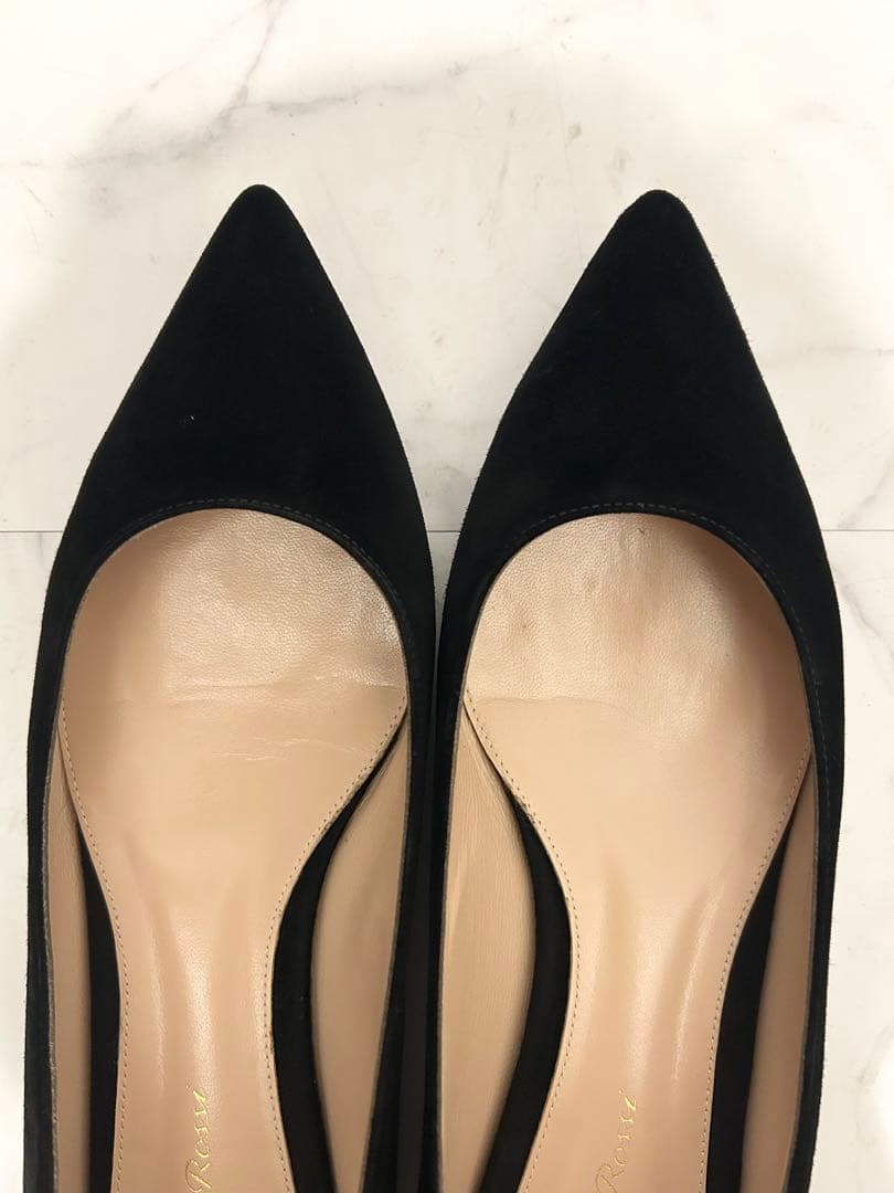 Gianvito Rossi フラットシューズ　黒　パンプス