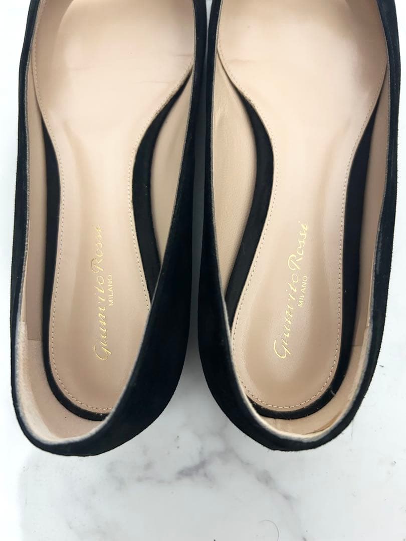Gianvito Rossi フラットシューズ　黒　パンプス