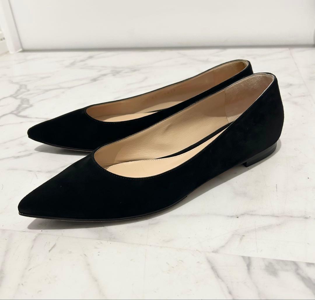 Gianvito Rossi フラットシューズ　黒　パンプス