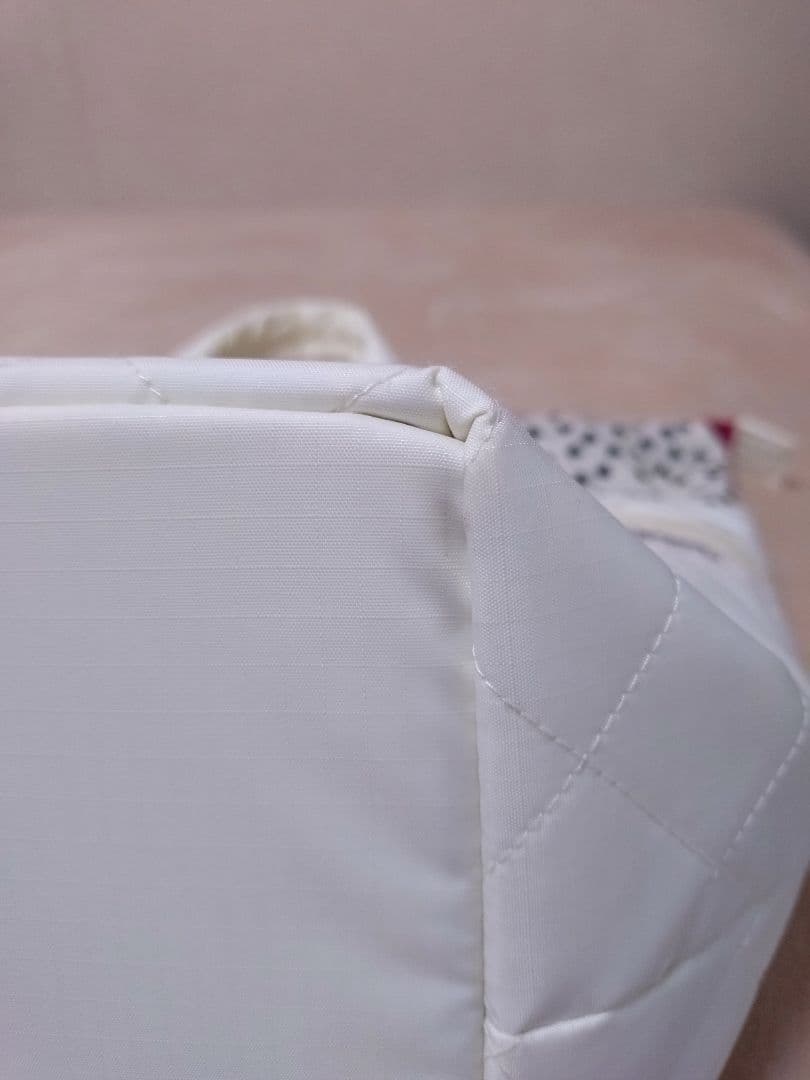 レスポ　神崎恵さんコラボ　トートバッグ　メレンゲホワイト　創立50周年記念バッグ