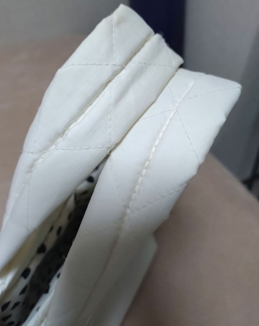 レスポ　神崎恵さんコラボ　トートバッグ　メレンゲホワイト　創立50周年記念バッグ