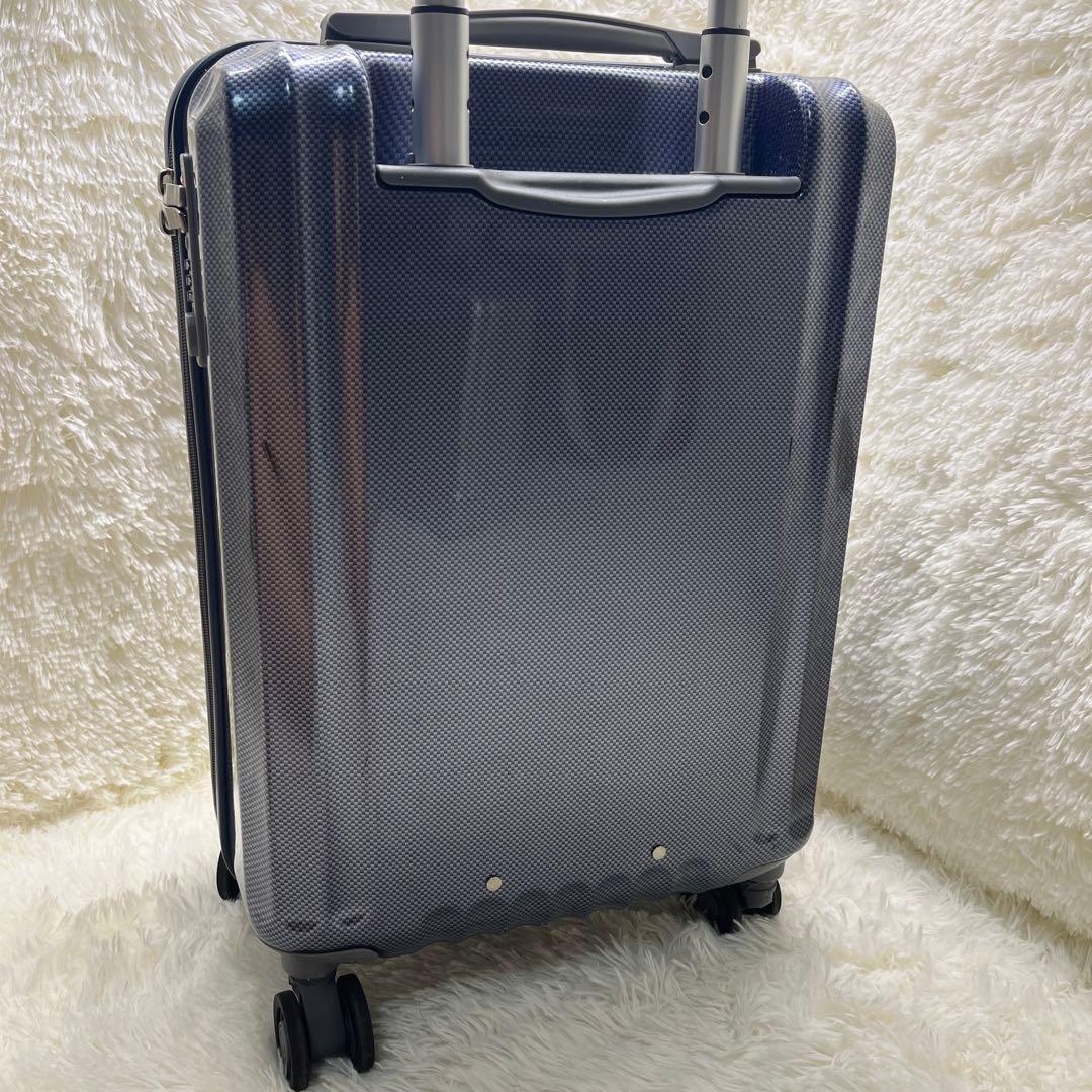 美品 ace. エース スーツケース 33L 機内持ち込みTASロック ネイビー