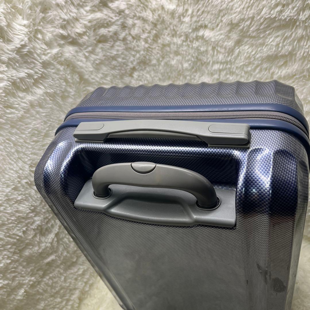 美品 ace. エース スーツケース 33L 機内持ち込みTASロック ネイビー