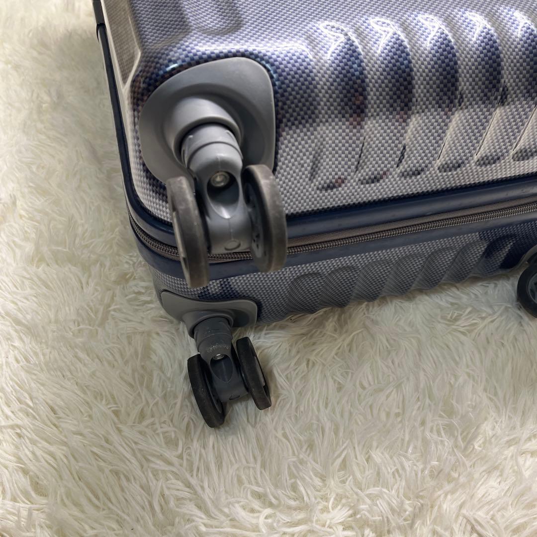 美品 ace. エース スーツケース 33L 機内持ち込みTASロック ネイビー
