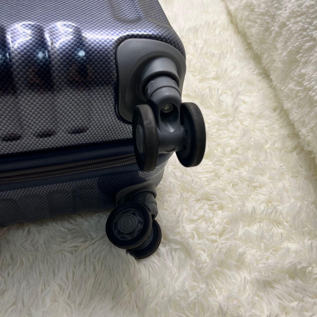 美品 ace. エース スーツケース 33L 機内持ち込みTASロック ネイビー