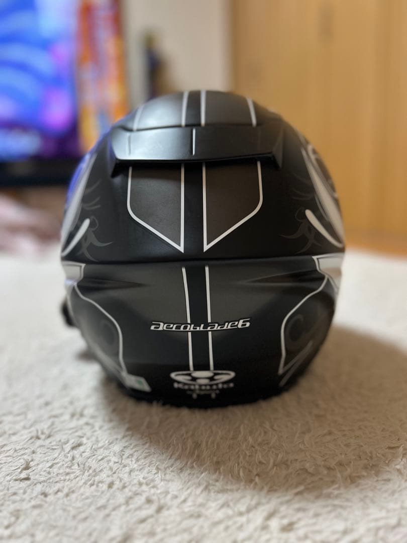 Kabuto フルフェイスヘルメット ブラック/ホワイト