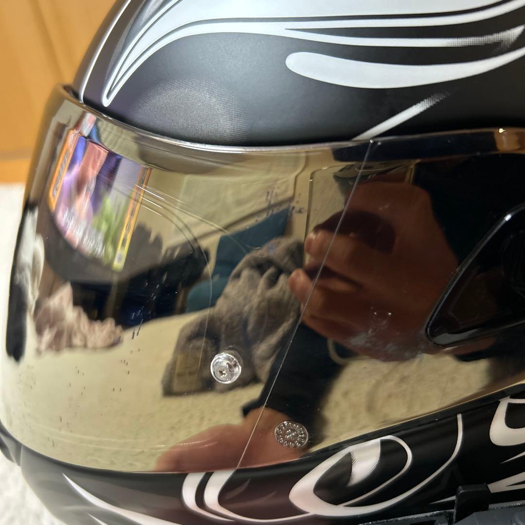 Kabuto フルフェイスヘルメット ブラック/ホワイト