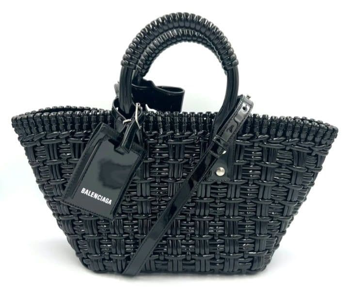 BALENCIAGA ブラック かごバッグ　最終