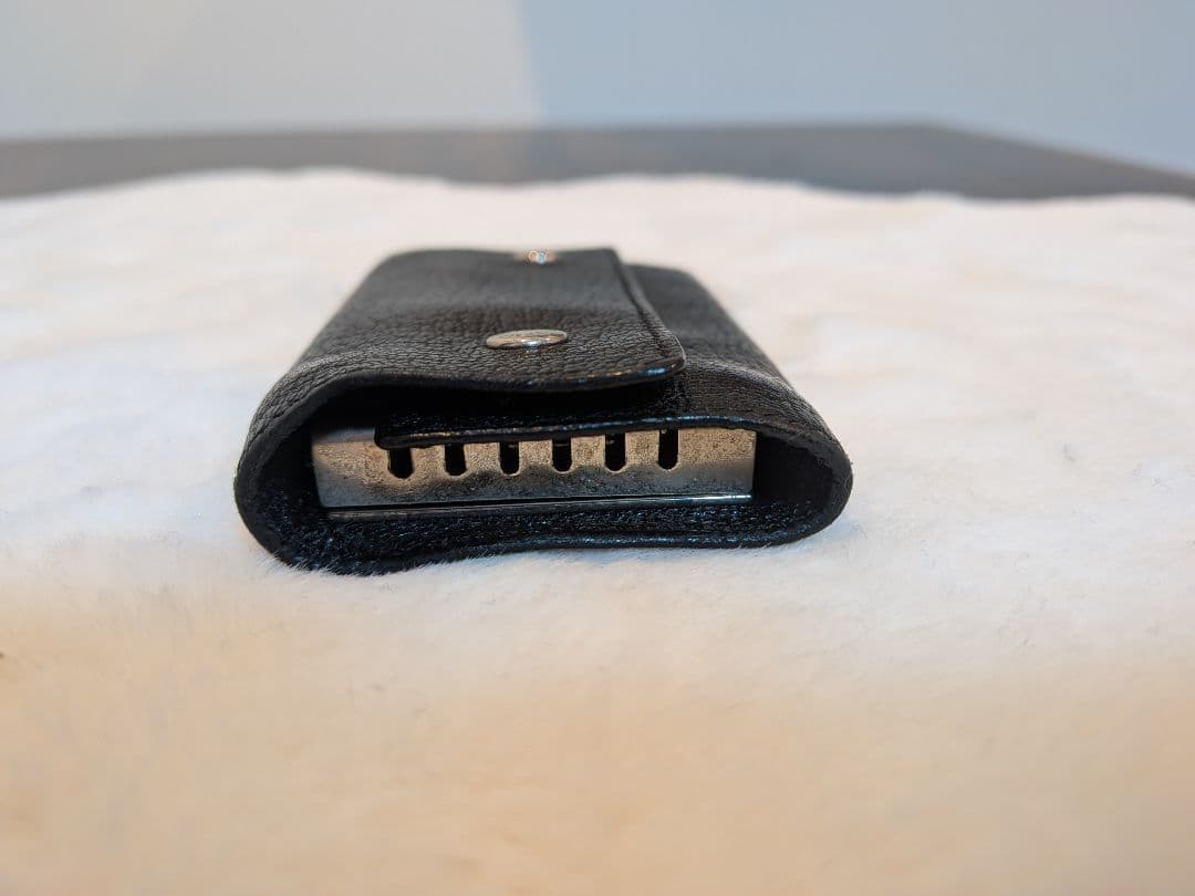 美品✨️エルメス セリエ デュイクレ6 ブラック レザー キーケース