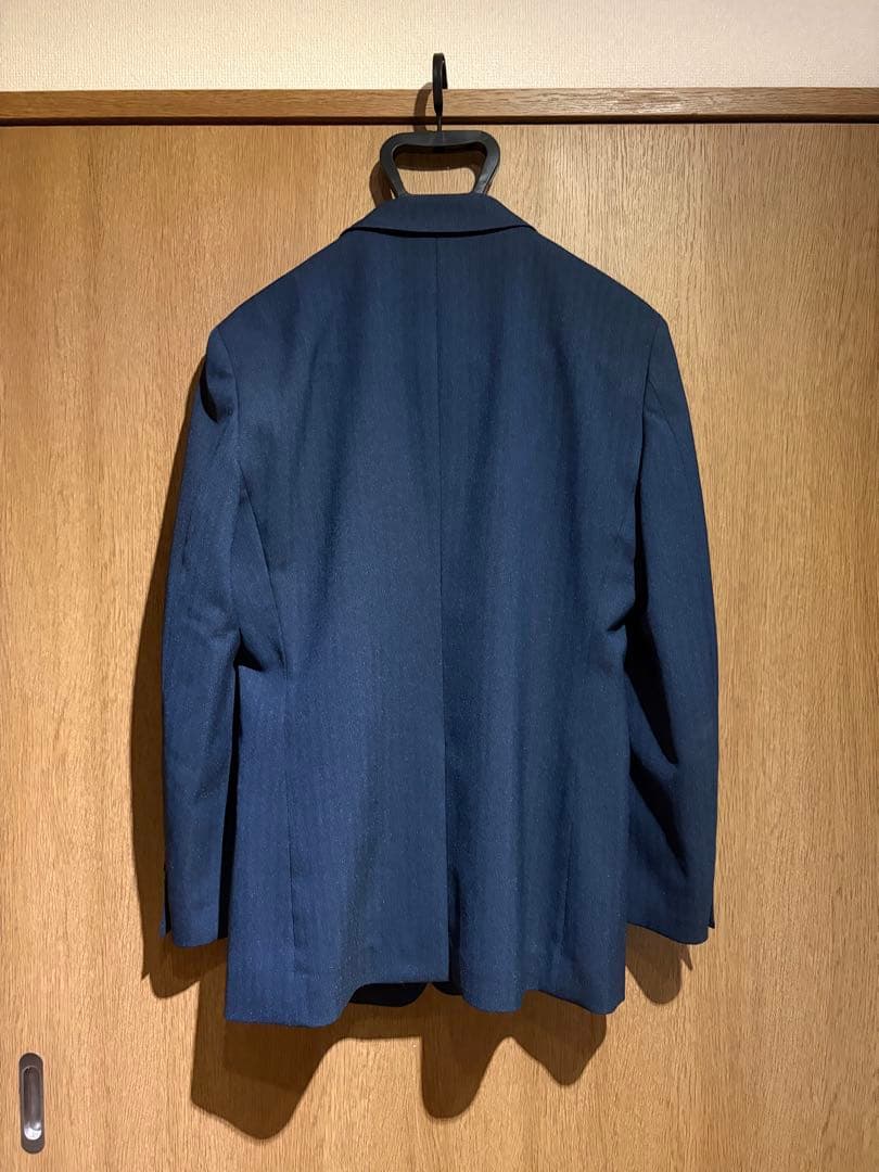 美品✨スーツセレクト　ビジネススーツ　スリーピース　ネイビー Y5