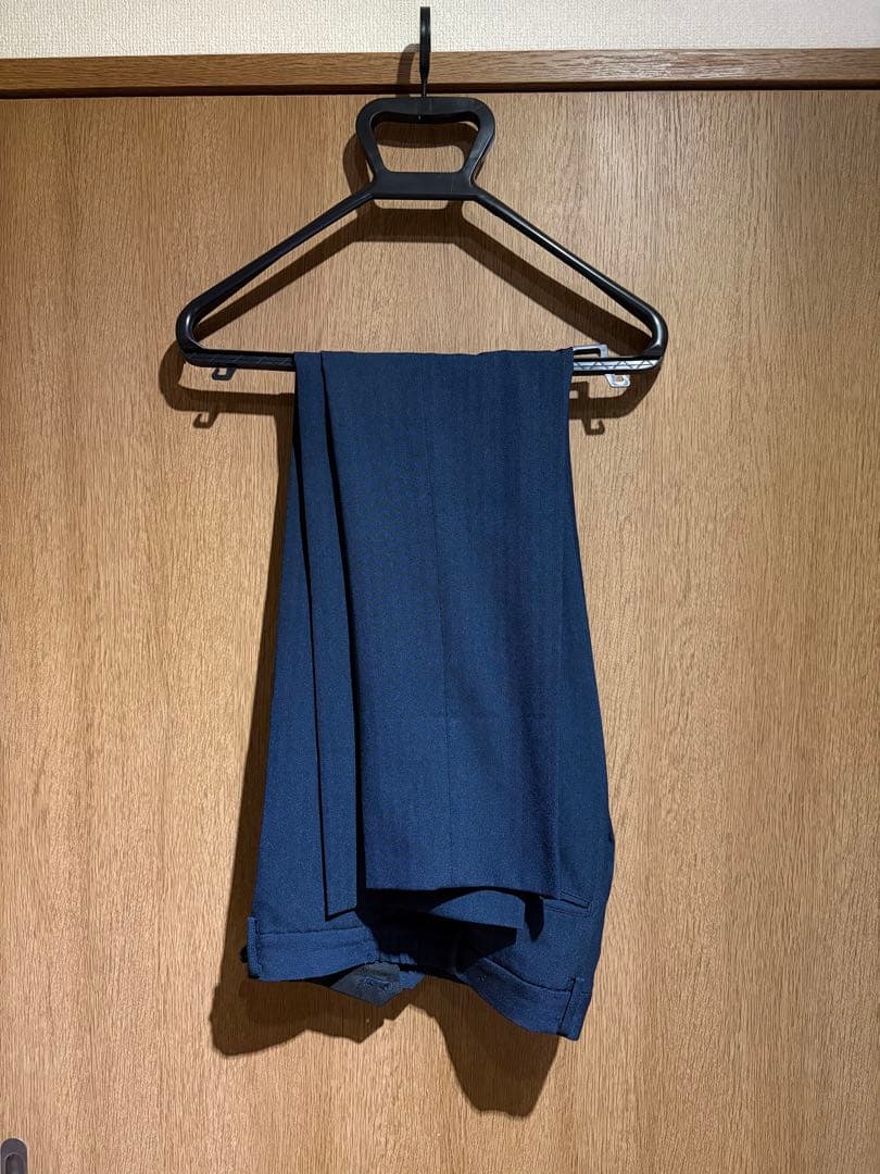 美品✨スーツセレクト　ビジネススーツ　スリーピース　ネイビー Y5