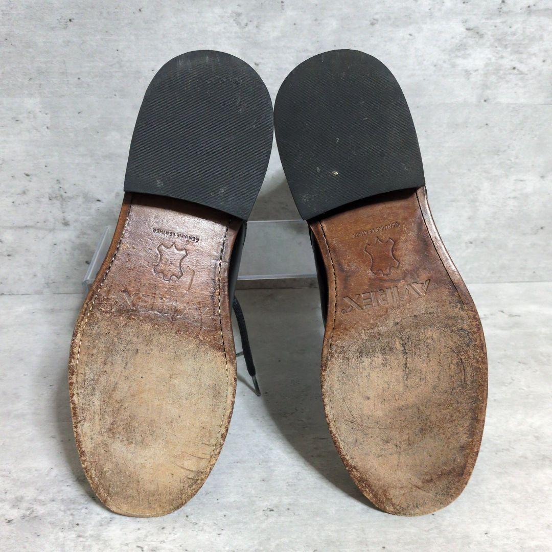 【AVIREX】COUAGER☆クーガー☆AV2650☆ブーツ☆黒☆28cm