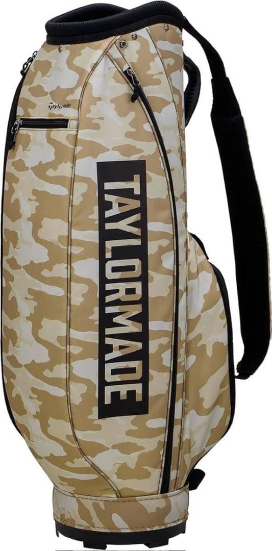 新品　キャディバッグ　カモフラ　テーラーメイド