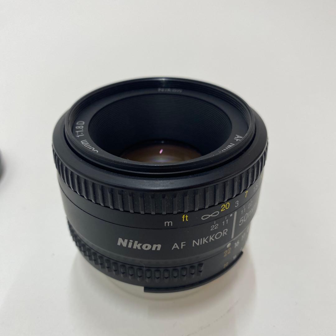 Nikon AF NIKKOR 50mm f/1.8D レンズ