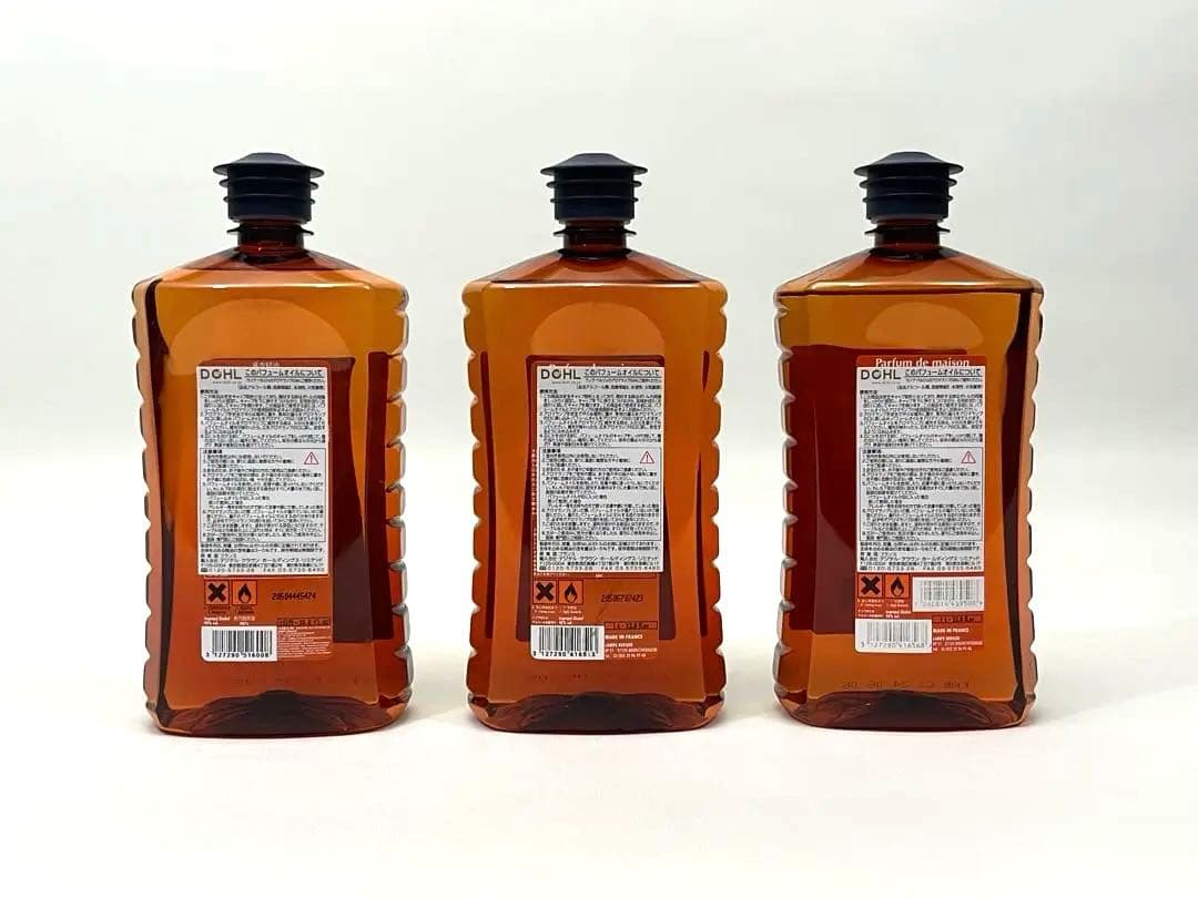 新品未開封★ランプベルジェ・オイル３本セット　ラベンダー　ヒナギク　ユーカリ