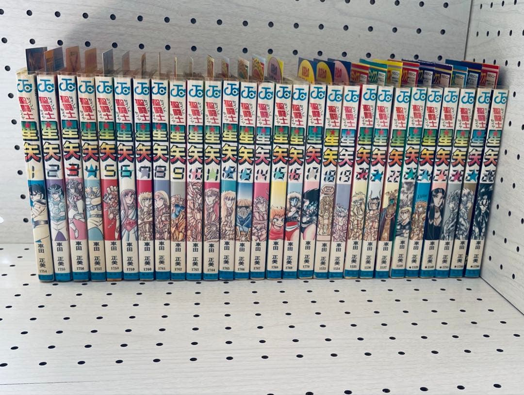 聖闘士星矢 ★ 全巻初版 ★ チラシ付き