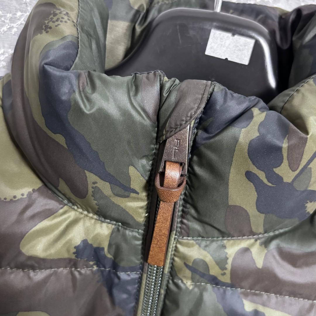 POLO RALPH LAUREN ダウンベスト 迷彩 XSサイズ