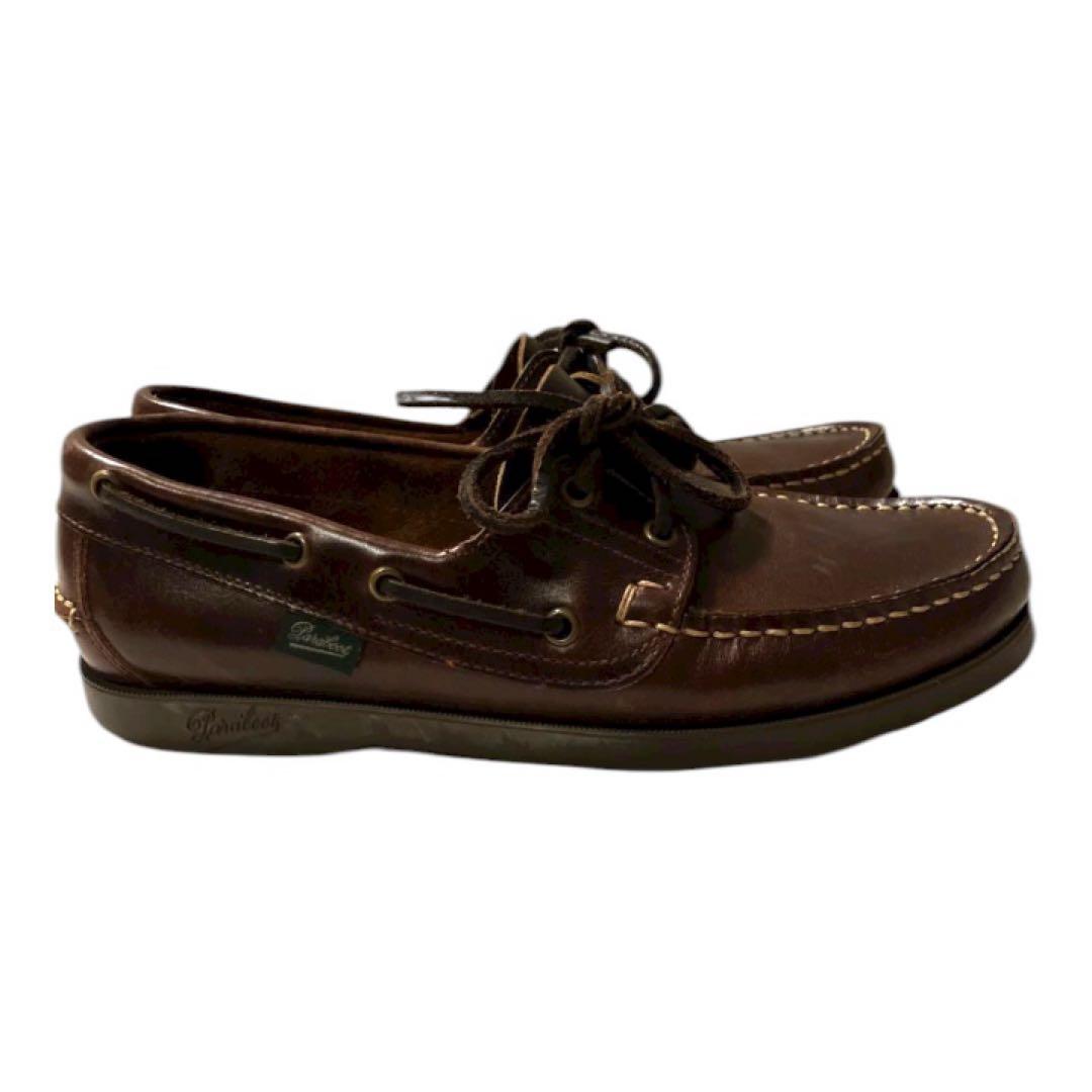 Y*A様 Paraboot 革靴　レザー　本革BARTH MARRON デッキシ