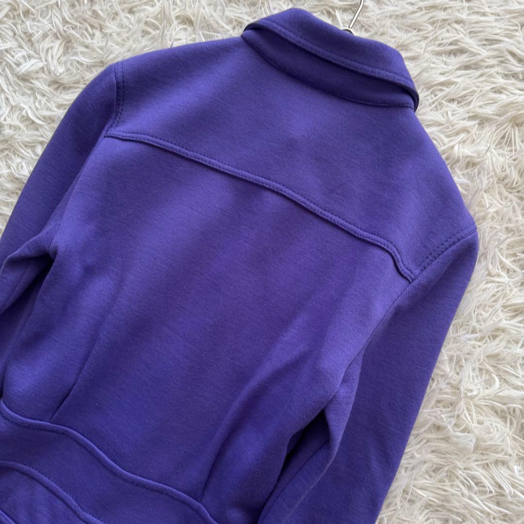 【ミュウミュウ】オールインワン　キュロット　パープル 38　ショート丈