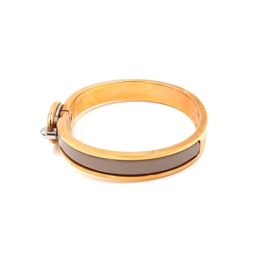 ✨️極美品✨️ エルメス ミニクリック シェーヌダンクル バングル ゴールド