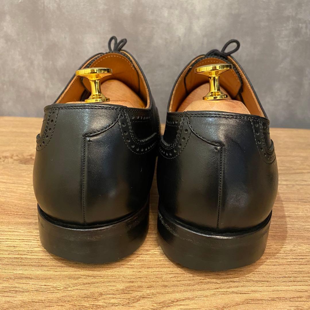 【美品】 スコッチグレイン F9057 セミブローグ ストレートチップ 26cm