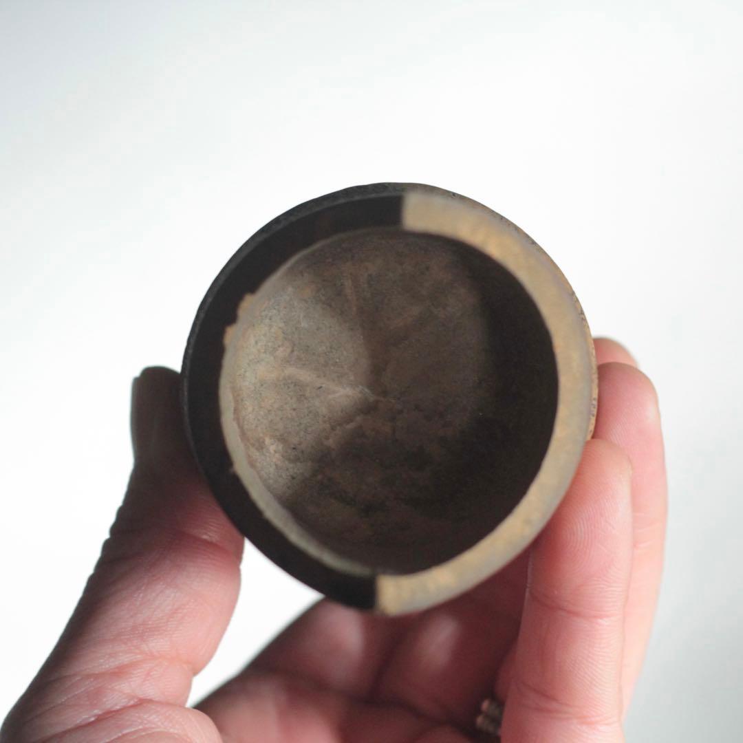 虎斑竹 斑竹 掛け花入 古道具 アンティーク 花器