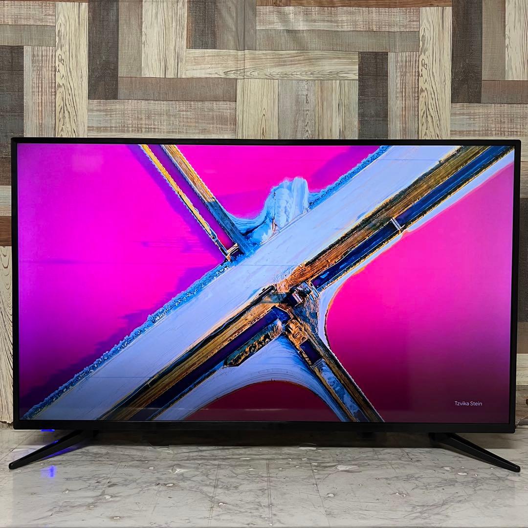 全国送料込❣️ティーズネットワーク50V型4K液晶テレビHDR対応Wチューナ