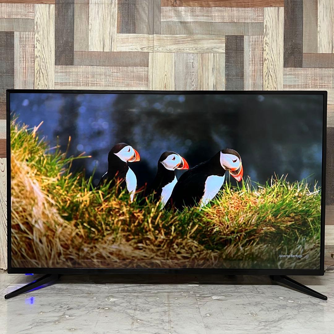 全国送料込❣️ティーズネットワーク50V型4K液晶テレビHDR対応Wチューナ