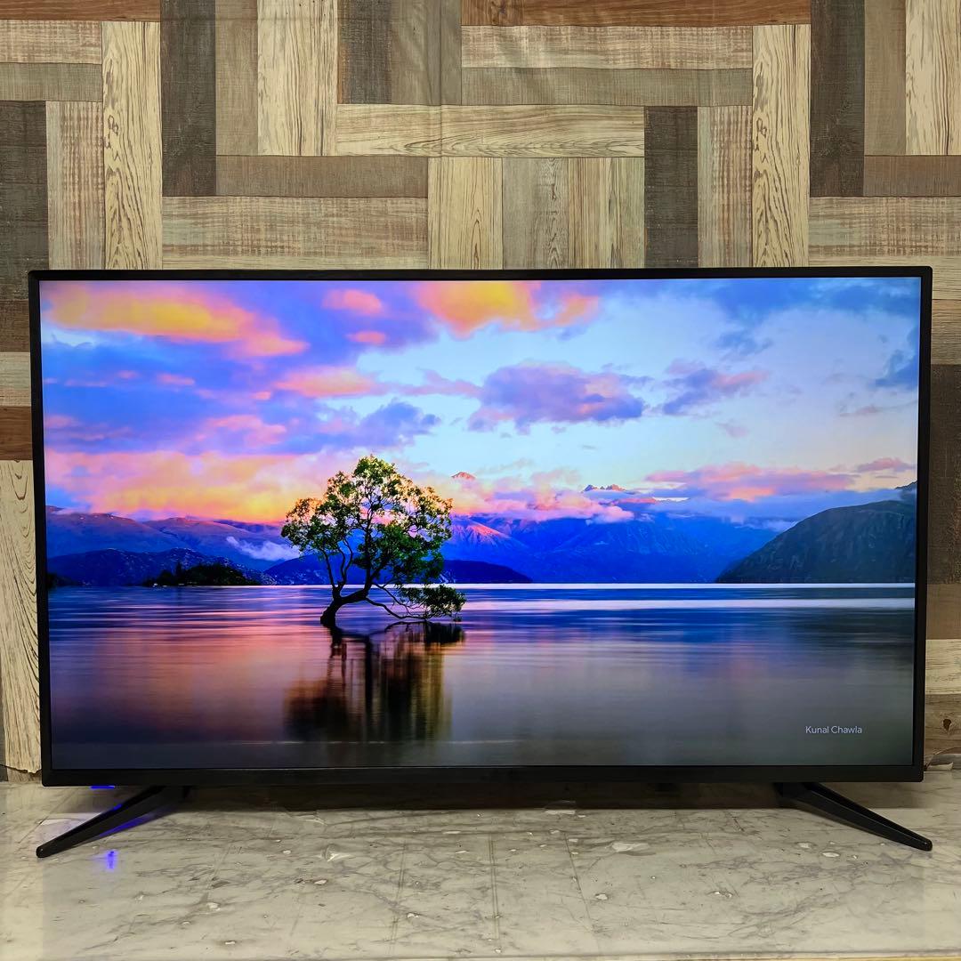 全国送料込❣️ティーズネットワーク50V型4K液晶テレビHDR対応Wチューナ