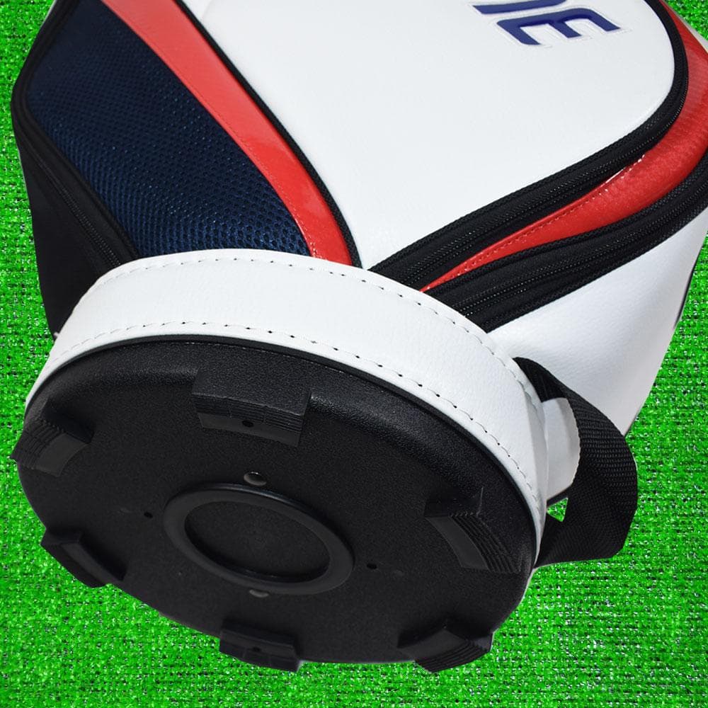 ブリヂストン ゴルフ 軽量 キャディバッグ９型【ホワイト】展示品！