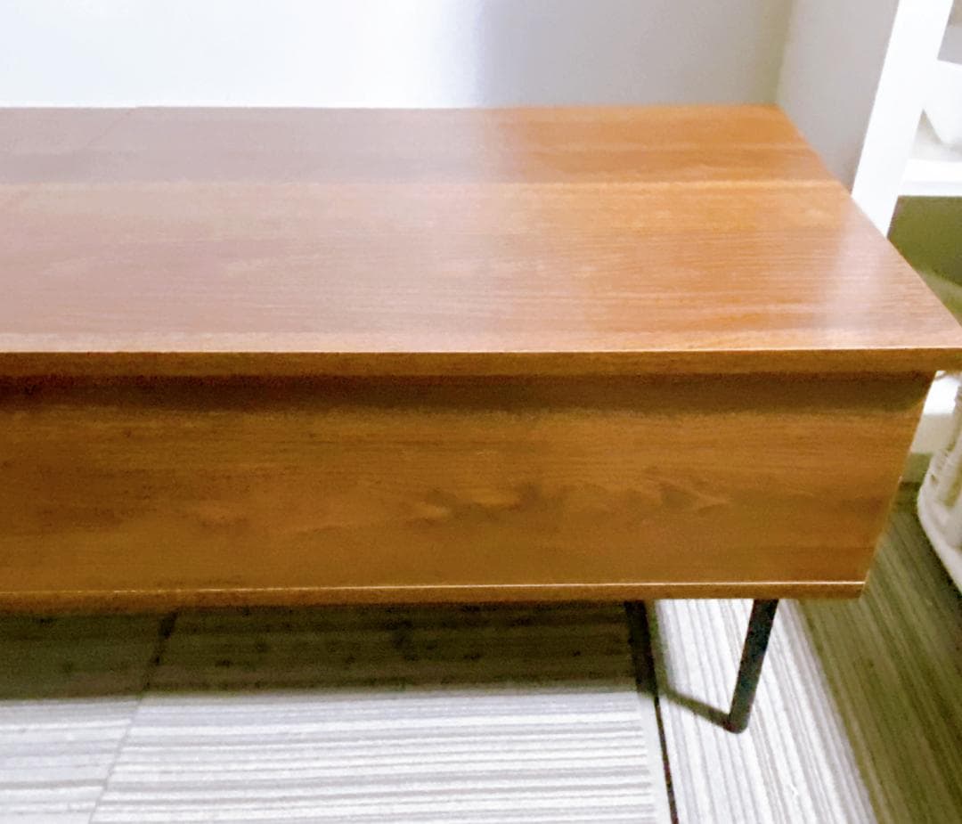 エアリゾーム ローテーブル 天板昇降式 収納付 北欧 モダン おしゃれテーブル