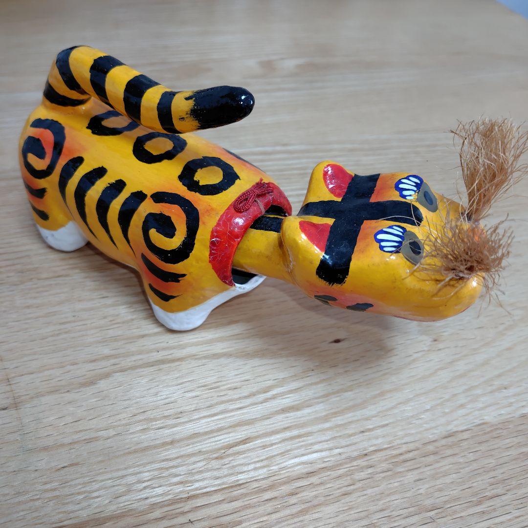 【希少】静岡張子　首振りの虎　沢屋