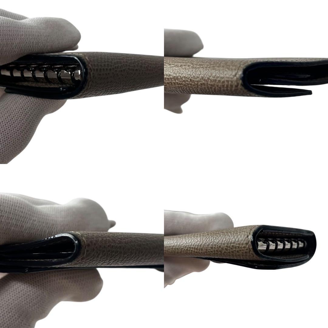 極美品✨ Valextra ヴァレクストラ 6連キーケース 本革 グレージュ