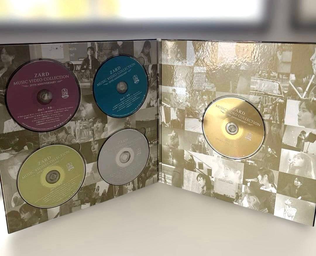 【ZARD】MUSIC VIDEO COLLECTION～25th DVD５枚組