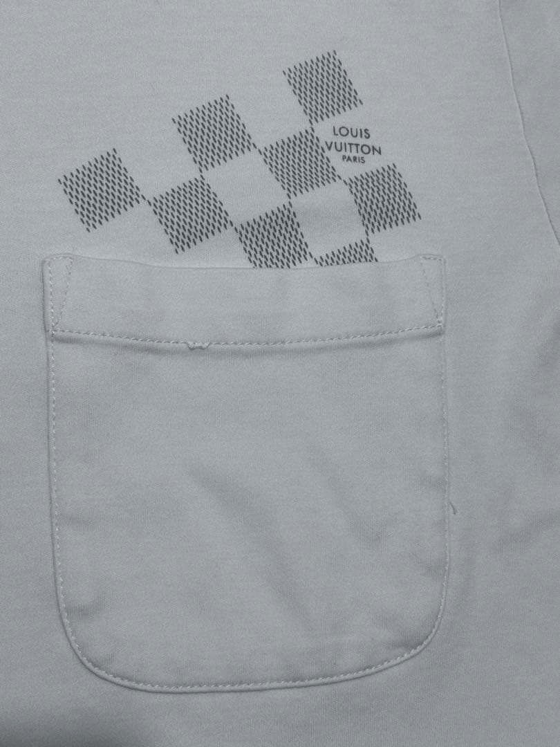 【メルカ】LOUIS VUITTON ホワイト TシャツXLサイズ
