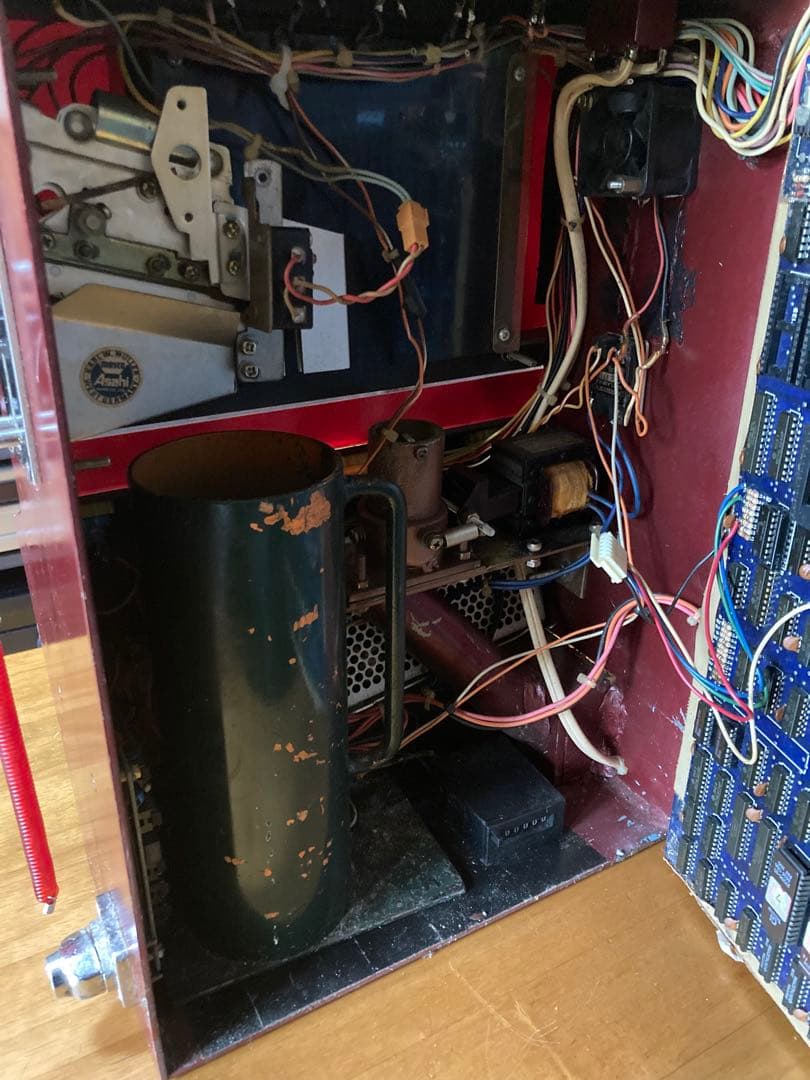 エイトライン機 式 スロットマシーン ジャンク品 要修理 喫茶店ゲーム機