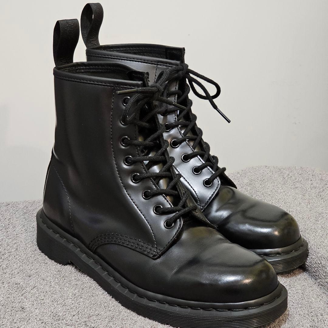 UK9 ドクターマーチン 8ホール 1460 MONO オールブラック