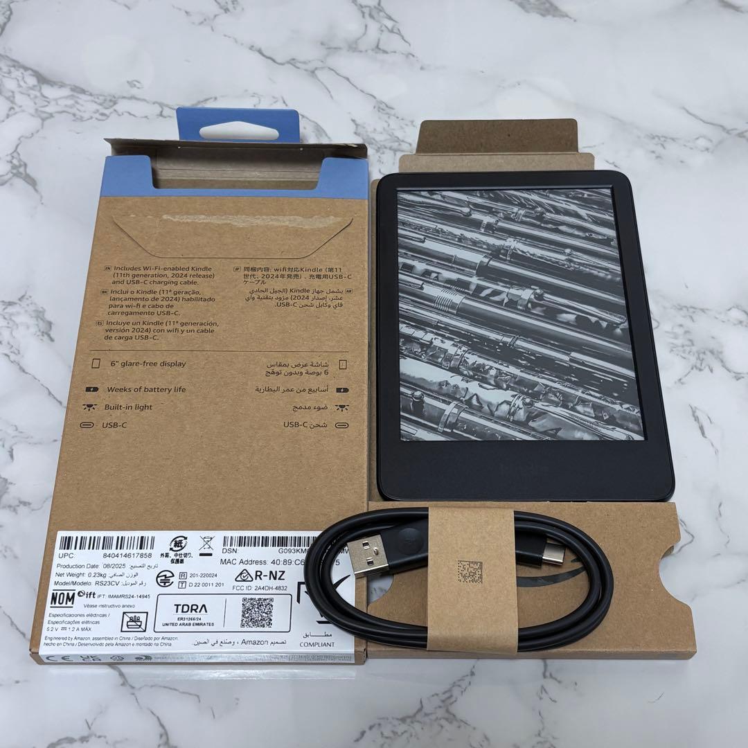 Kindle 第11世代 2024年版 16GB 広告なし