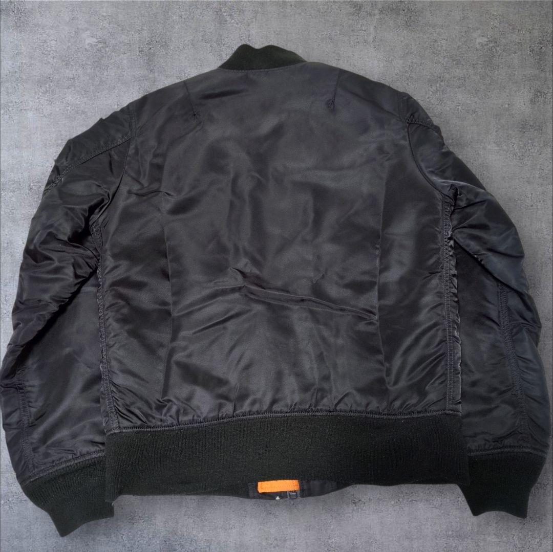 FTC アルファインダストリーズ MA-1 コラボ リバーシブル M ワッペン