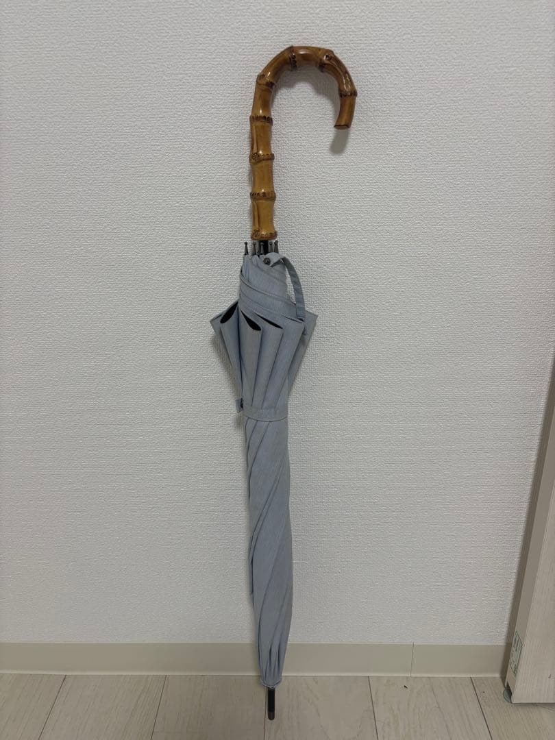 【１週間限定価格】サンバリア100 日傘　長傘M ブルー