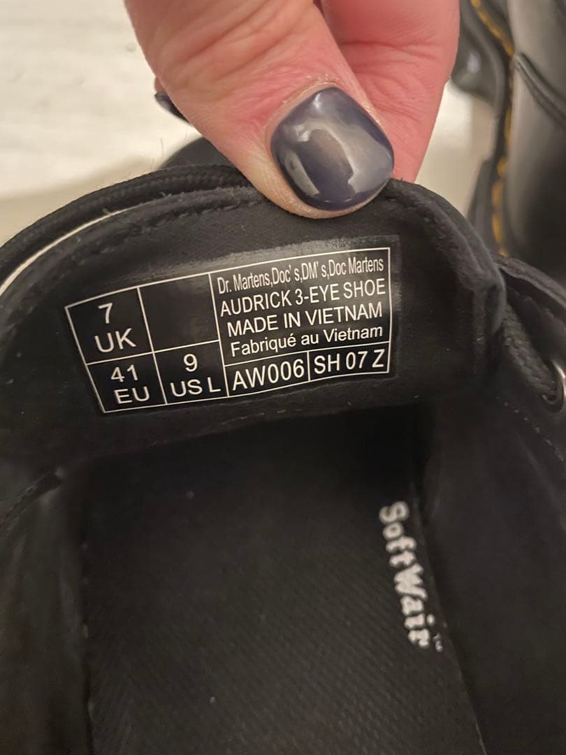 靴 Dr.Martin AUDRICK UK7