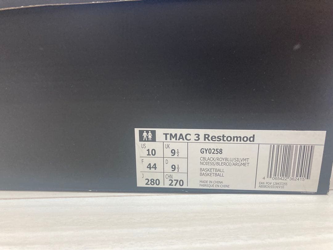 シューズ(男性用) adidas T-Mac3 27.5cm