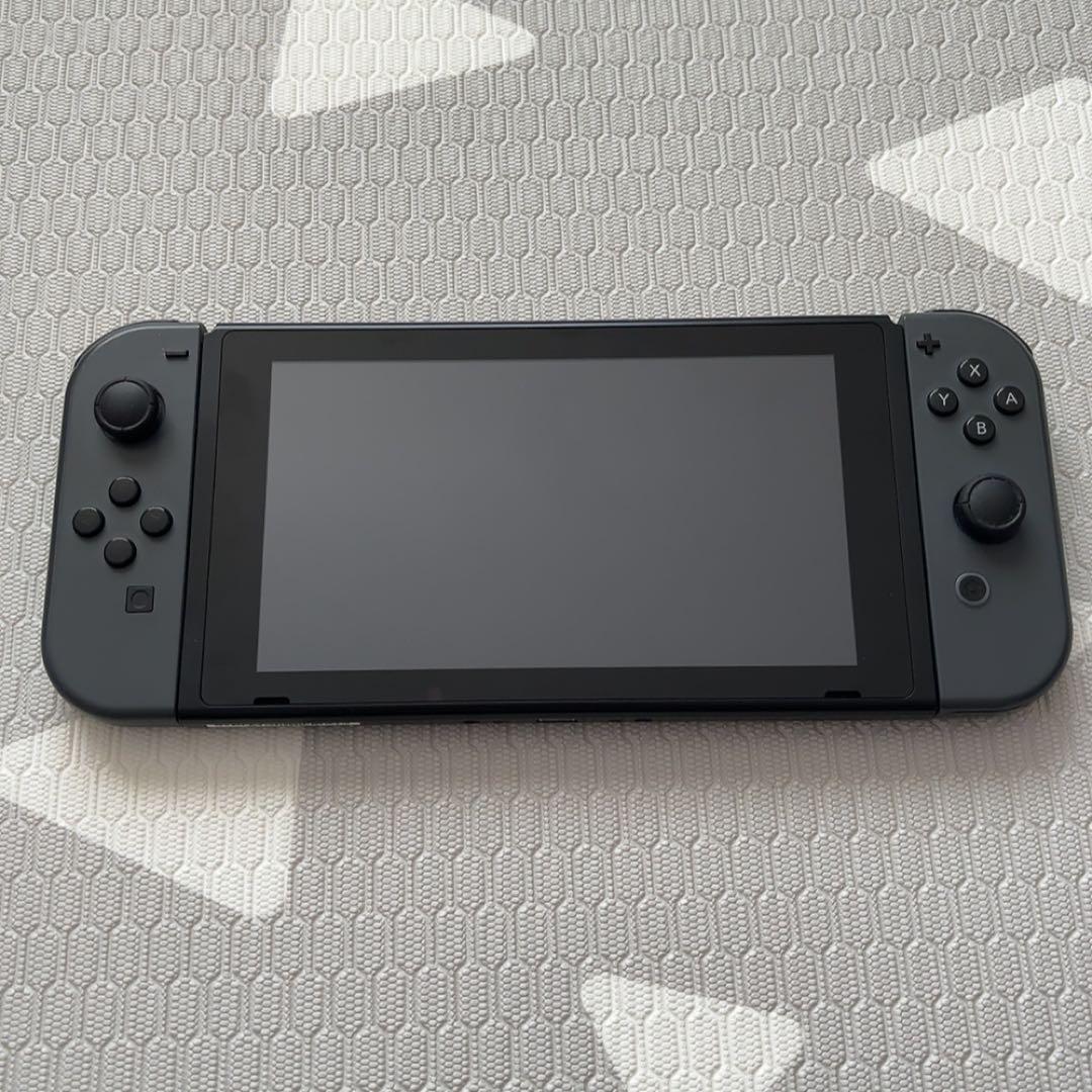 【美品】Nintendo Switchニンテンドースイッチ 本体 グレー