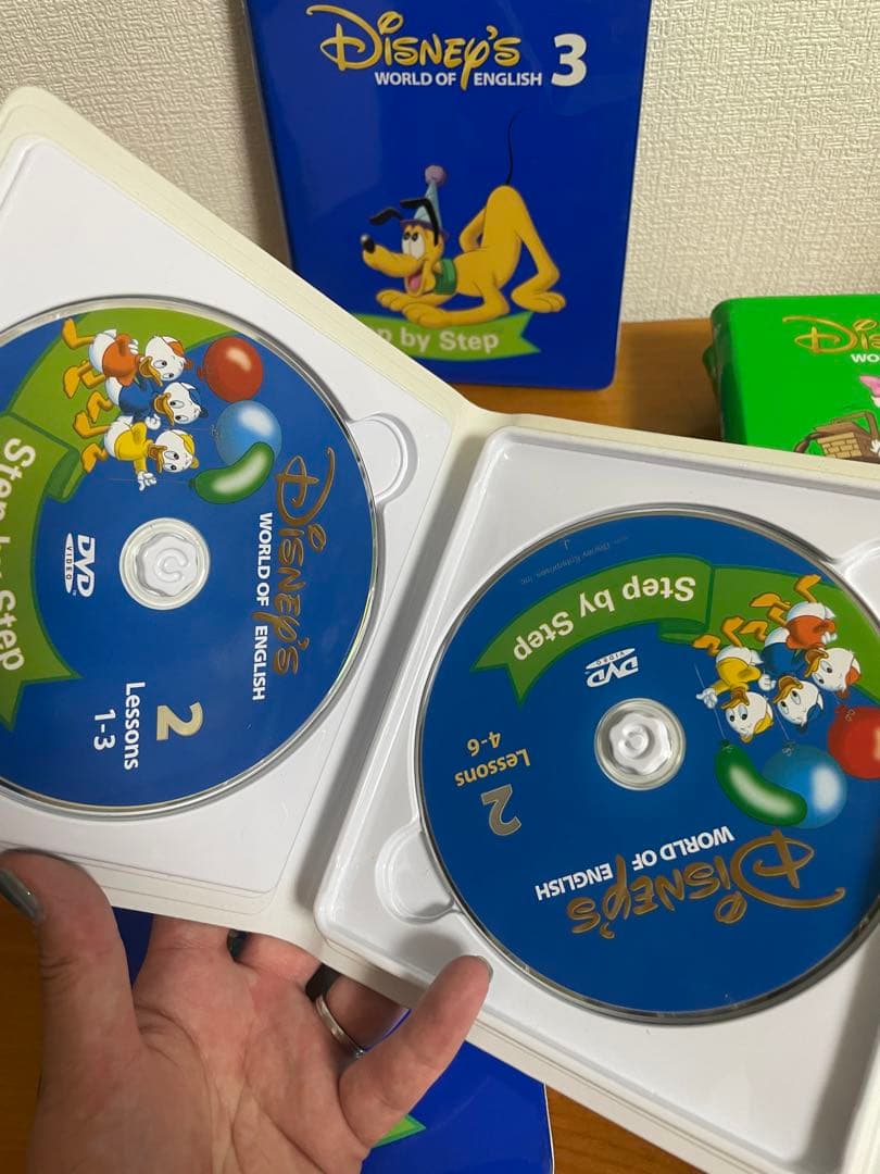 ディズニー英語システム　ステップバイステップ　DWE 美品　全巻　セット売り