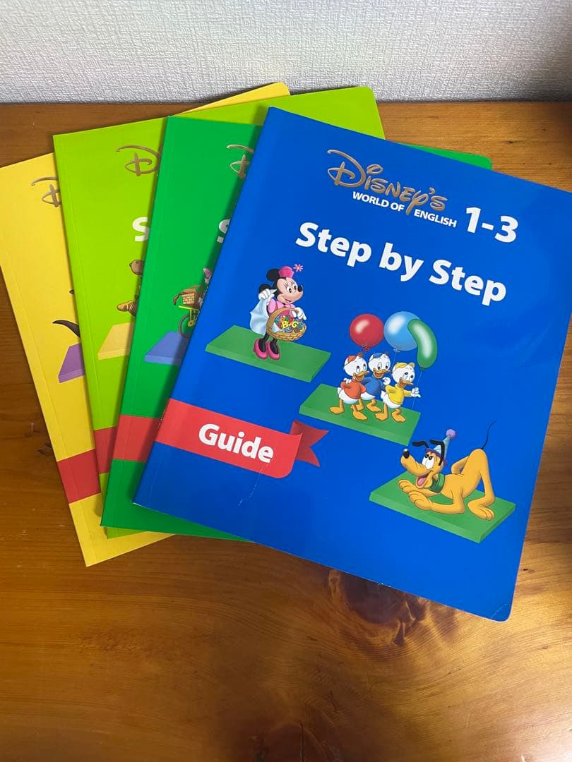ディズニー英語システム　ステップバイステップ　DWE 美品　全巻　セット売り